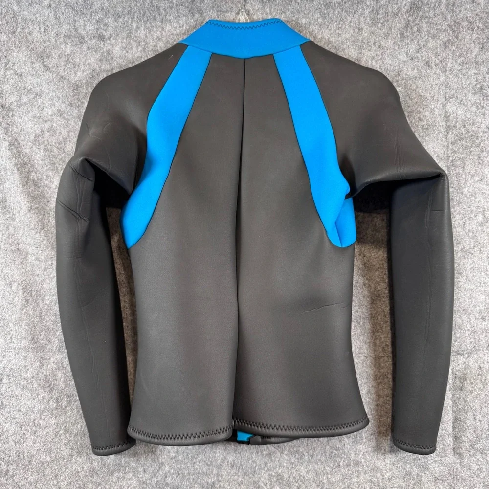 O'Neill Wetsuit Jacket Womens 10 Vintage 950552 Surfing Diving Black Smoothskin